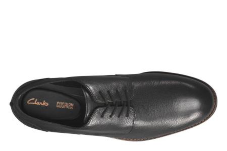 Мужские дерби Clarks Flow Plain 26150244, черные