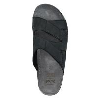 ABERDEEN 2 STRAPS MAN F321471004 - Мужские пантолеты SCHOLL, черные ABERDEEN 2 STRAPS MAN F321471004 - Мужские пантолеты SCHOLL, черные