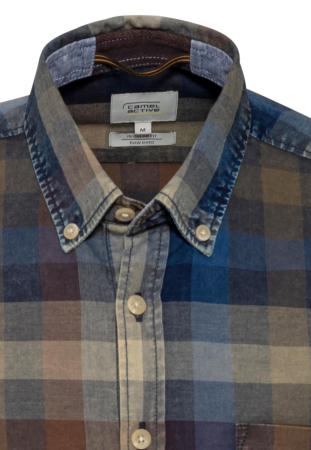 Мужская рубашка Camel Active top 409111-6S21, синяя