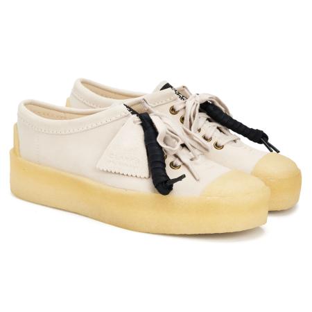 Женские полуботинки Clarks Originals Tor Hoop 26172600, белые Женские полуботинки Clarks Originals Tor Hoop 26172600, белые