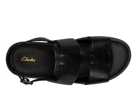 Мужские сандалии Clarks Sunder Strap 26159556, черные