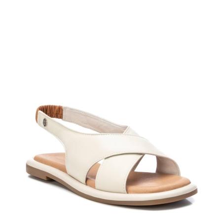 Женские сандалии CARMELA LEATHER LADIES SANDALS 68528, бежевые