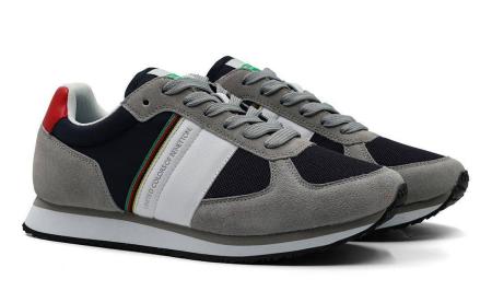Мужские кроссовки United Colors of Benetton AMPLE MX BTMCO3005, серые Мужские кроссовки United Colors of Benetton AMPLE MX BTMCO3005, серые