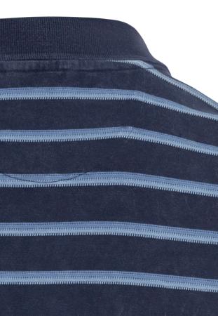 Мужское поло Camel Active Polo stripe 409960-1P42, синее