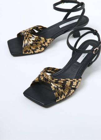 Женские босоножки Pepe Jeans London ROXANE RETRO PLS90533, золотые