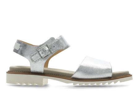 Женские сандалии Clarks Ferni Fame 26142787, серебряные