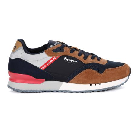 Мужские кроссовки Pepe Jeans London LONDON ONE BASIC M PMS30871, коньячный