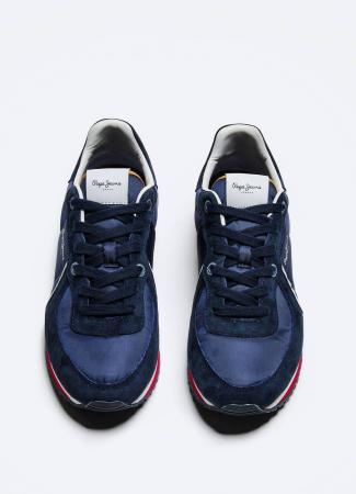 Мужские кроссовки Pepe Jeans London TINKER CITY 21 PMS30728, синие