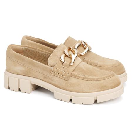 Женские лоферы Clarks Teala Trim 26171642, бежевые Женские лоферы Clarks Teala Trim 26171642, бежевые
