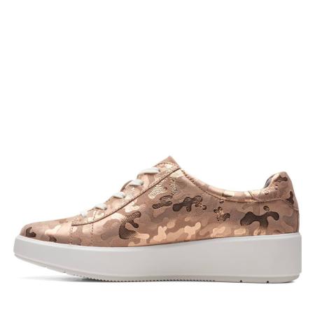 Женские кеды Clarks Layton Pace 26158892, золотые