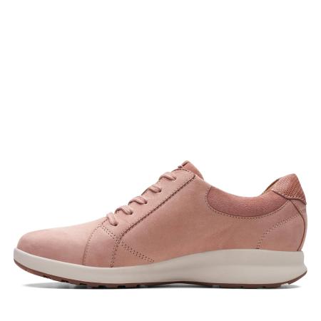 Женские полуботинки Clarks Un Adorn Lace 26141437, розовые