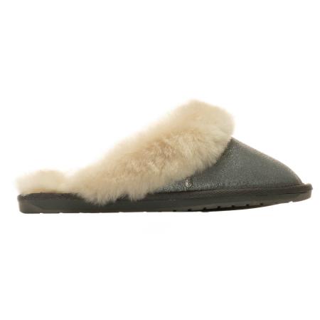 Женские тапочки EMU Australia Jolie Metallic W11485, серые