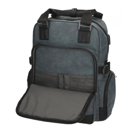 Рюкзак мужской Pepe Jeans Bags ADAP. BACKPACK. PORTAORDENADOR PJL 71423, синий