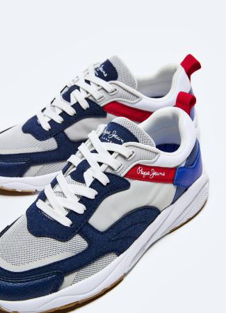 Дети кроссовки Pepe Jeans London ORBITAL 2.0 BOYS PBS30481, синие