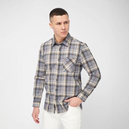Мужская рубашка Camel Active Longsleeve shirt 409135-2S55, бежевая