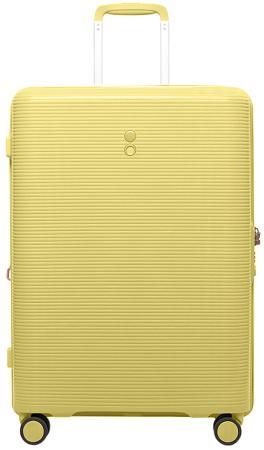 Чемодан 4-х колесный ECHOLAC 1122TW005599240, желтый