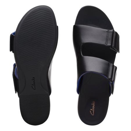 Женские сланцы Clarks Bright Deja 26140190, черные