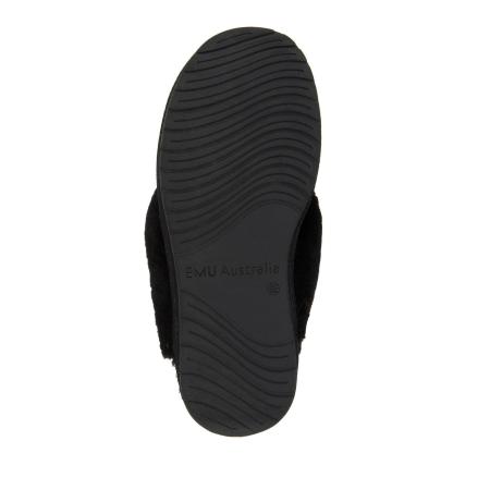 Женские тапочки EMU Australia Jolie W10015, черные