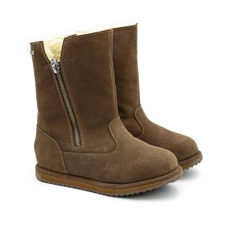 Детские сапоги EMU Australia Gravelly Kids K12177, коричневые Детские сапоги EMU Australia Gravelly Kids K12177, коричневые