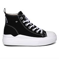 KAYA FLOW MID B51-3734-01 - Женские высокие кеды British Knights, черные