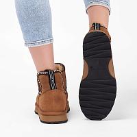 Sheepskin Fashion Higgie W13198 - Женские полусапоги из овчины (угги) EMU Australia, коричневые Sheepskin Fashion Higgie W13198 - Женские полусапоги из овчины (угги) EMU Australia, коричневые