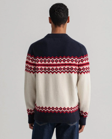 HOLIDAY FAIR ISLE C-NECK 8060016
