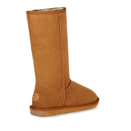 Женские сапоги из овчины (угги) EMU Australia Stinger Hi W10001, коричневые Женские сапоги из овчины (угги) EMU Australia Stinger Hi W10001, коричневые