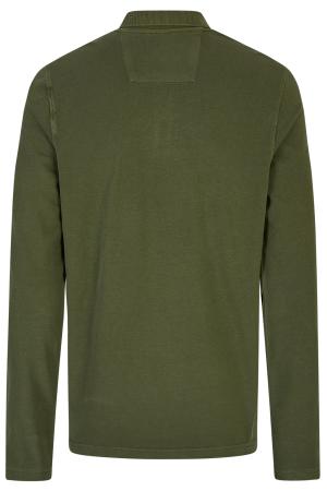 Мужское поло Camel Active Polo Long Sleeve 409865-8P10, зеленое