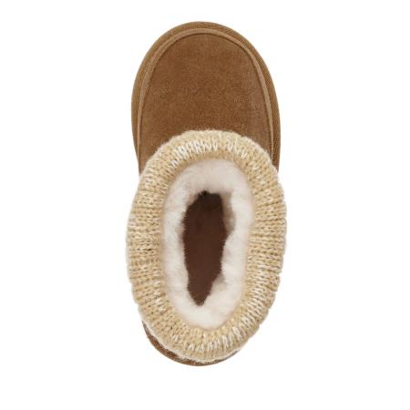 Детские полусапоги из овчины (угги) EMU Australia Eccles K12610, коричневые