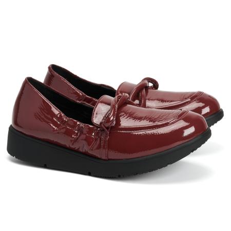 Женские лоферы SCHOLL GILLY KNOT F317681008, бордовые Женские лоферы SCHOLL GILLY KNOT F317681008, бордовые