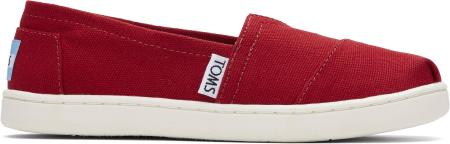 Детские эспадрильи TOMS Alpargata 10010534, красные
