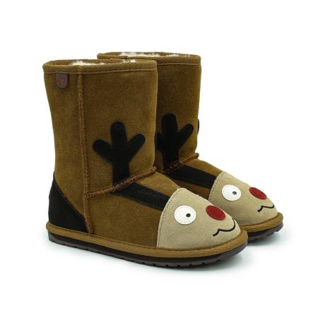 Детские полуугги EMU Australia Reindeer K11356, коричневые