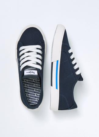 Детские кеды Pepe Jeans London BRADY BOY BASIC PBS30527, синие Детские кеды Pepe Jeans London BRADY BOY BASIC PBS30527, синие