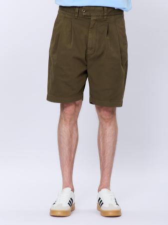 RELAXED PLEATED SHORTS 200050