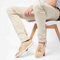 22207196 - Мужские мокасины Clarks, бежевые 22207196 - Мужские мокасины Clarks, бежевые