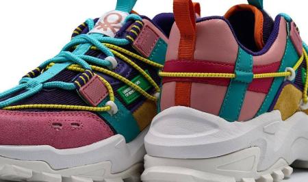 Женские кроссовки United Colors of Benetton Chunky Sole BTW127216, мультиколор