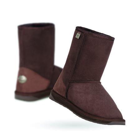 Полусапоги из овчины (угги) EMU Australia Platinum Stinger Lo WP10002, коричневые