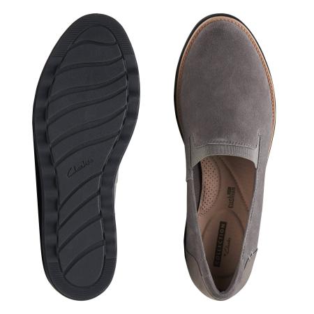 Женские лоферы Clarks Sharon Dolly 26136360, серые