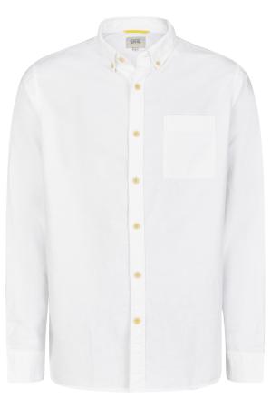 Мужская рубашка Camel Active Longsleeve Shirt 409111-1S01, белая