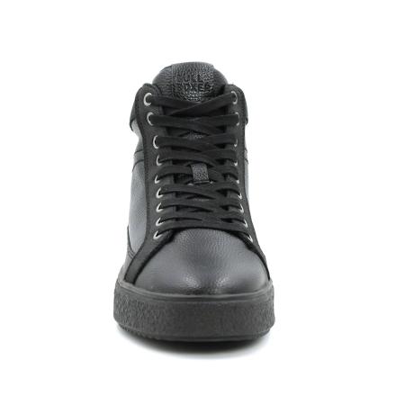 Мужские высокие кеды Bullboxer 070X58383A 070X58383ABLCK, черные