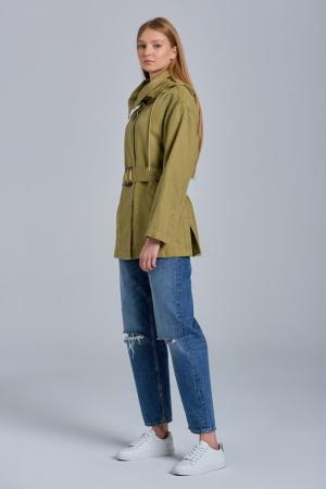 LINEN BLEND BELTED JACKET 4700221