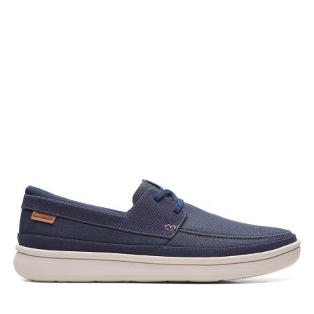 Мужские топсайдеры Clarks Cantal Lace 26159811, синие Мужские топсайдеры Clarks Cantal Lace 26159811, синие
