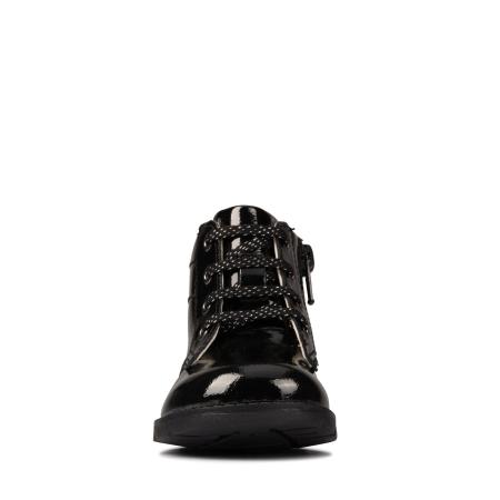 Детские ботинки Clarks Astrol Lace T 26153546, черные