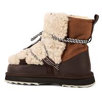 Sheepskin Fashion Blurred Teddy W13196 - Женские снегоходы EMU Australia, коричневые