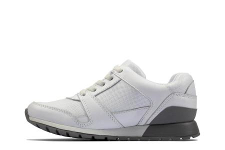 Детские кроссовки Clarks Retro Run K 26158404, белые