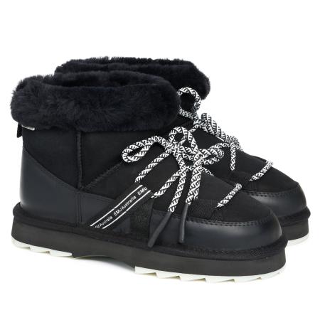 Женские снегоходы EMU Australia Sheepskin Fashion Blurred Micro W13129, черные