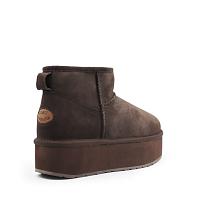 Stingers Stinger Micro Flatform W13082 - Женские угги EMU Australia, коричневые Stingers Stinger Micro Flatform W13082 - Женские угги EMU Australia, коричневые
