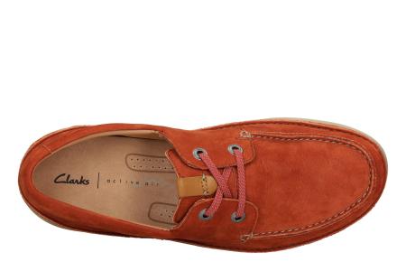 Мужские топсайдеры Clarks Oakland Sun 26141383, оранжевые