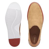Bratton Step 26159694 - Мужские слипоны Clarks, песочные