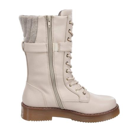 Женские высокие ботинки Bugatti Neria 4315495F-5069, бежевые